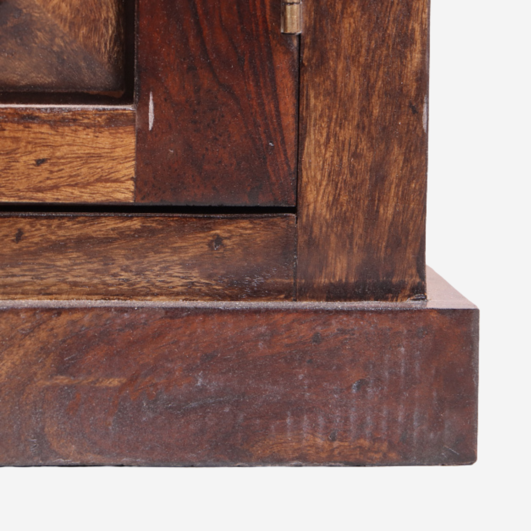 Diamond Shoerack with Two Drawer