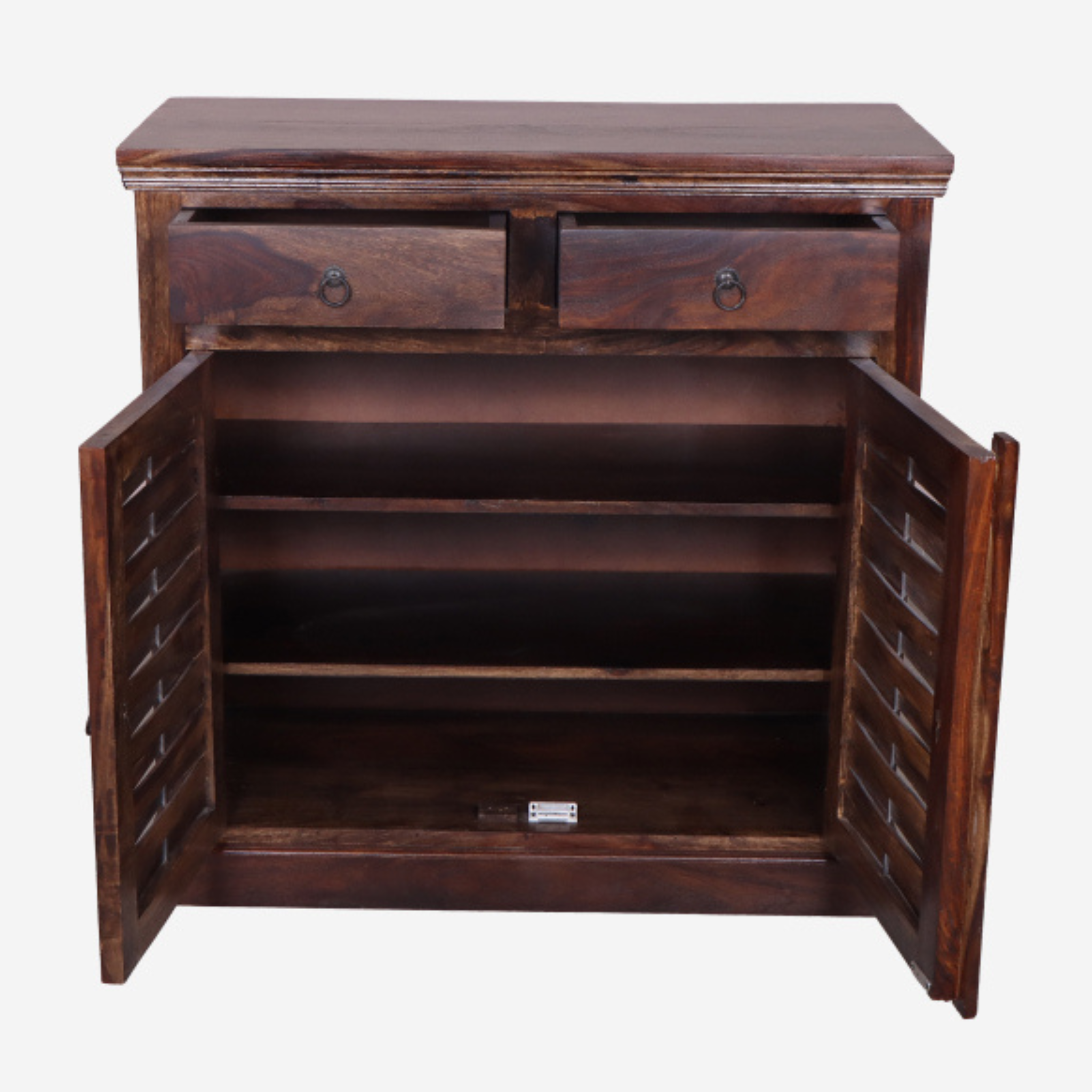 Iverness Shoe Rack with Two Drawers