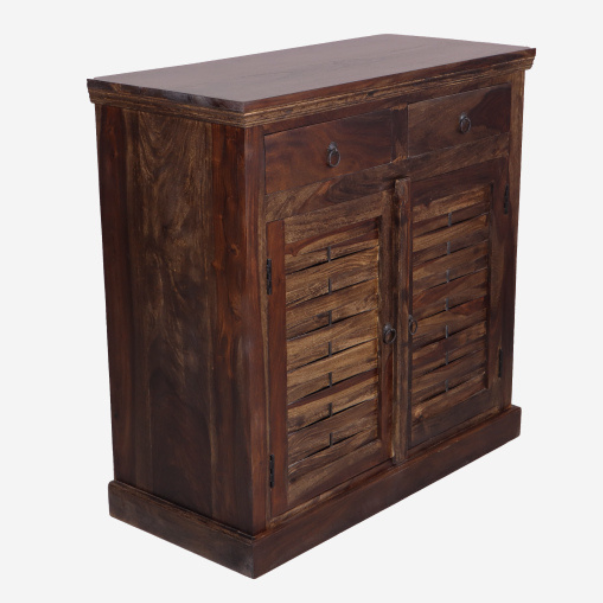 Iverness Shoe Rack with Two Drawers