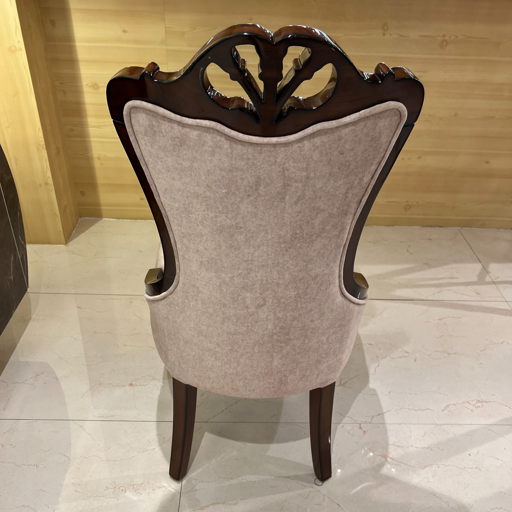 Golden Rose Dining Table with Chair