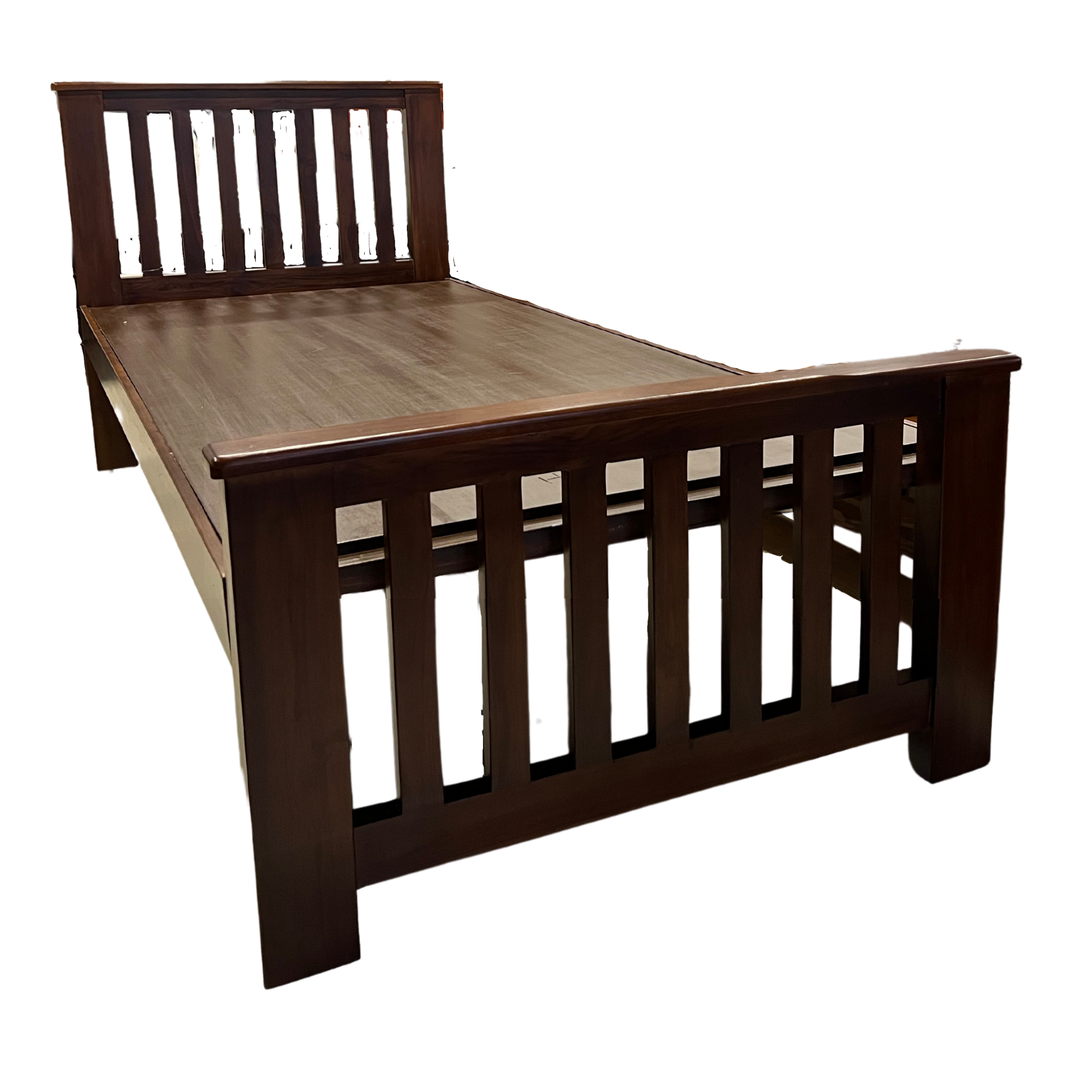 Vertical Repar Wood Cot