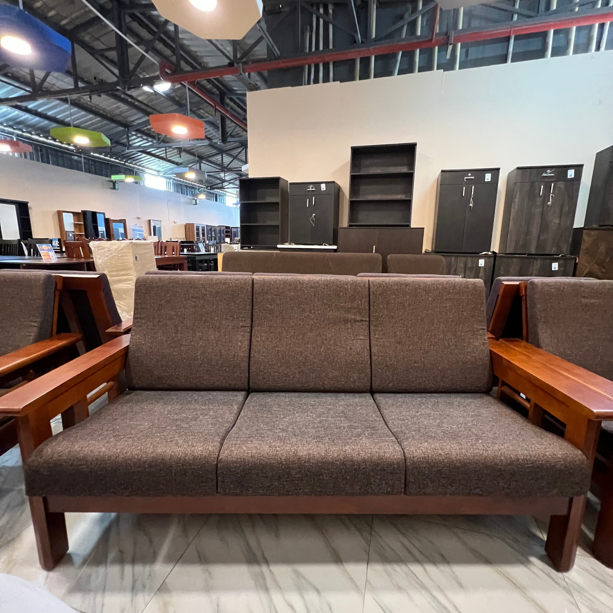 Sapphire Wooden Sofa without Cushion