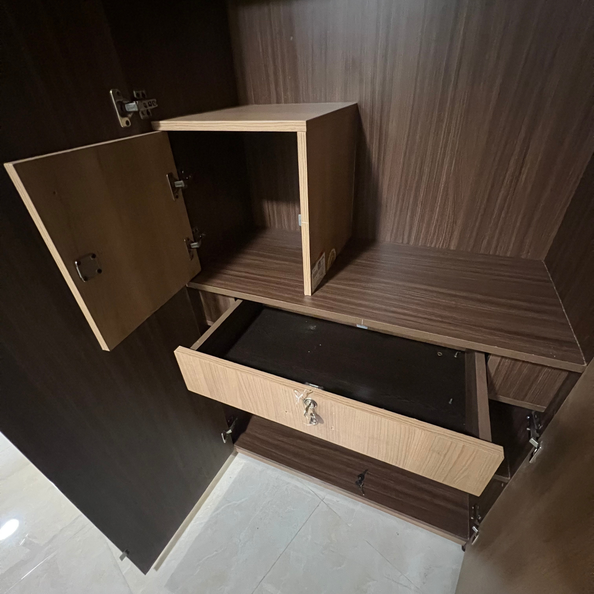 Wardrobe 4 Door Model - WR006