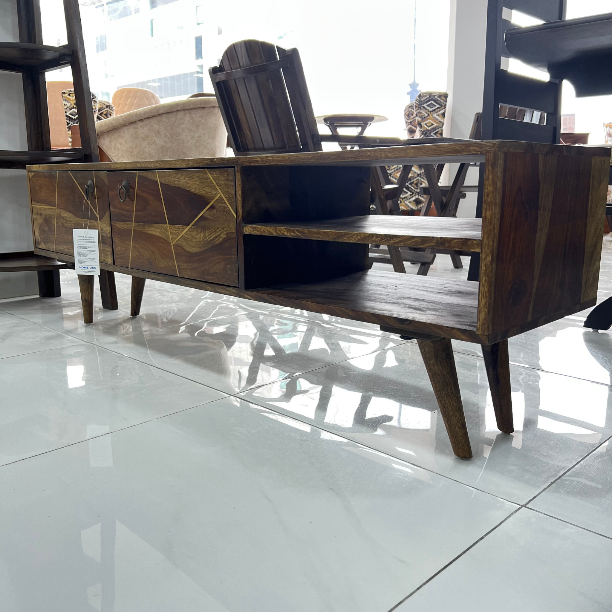 Arnold TV Unit with 2 Cabinet Storage