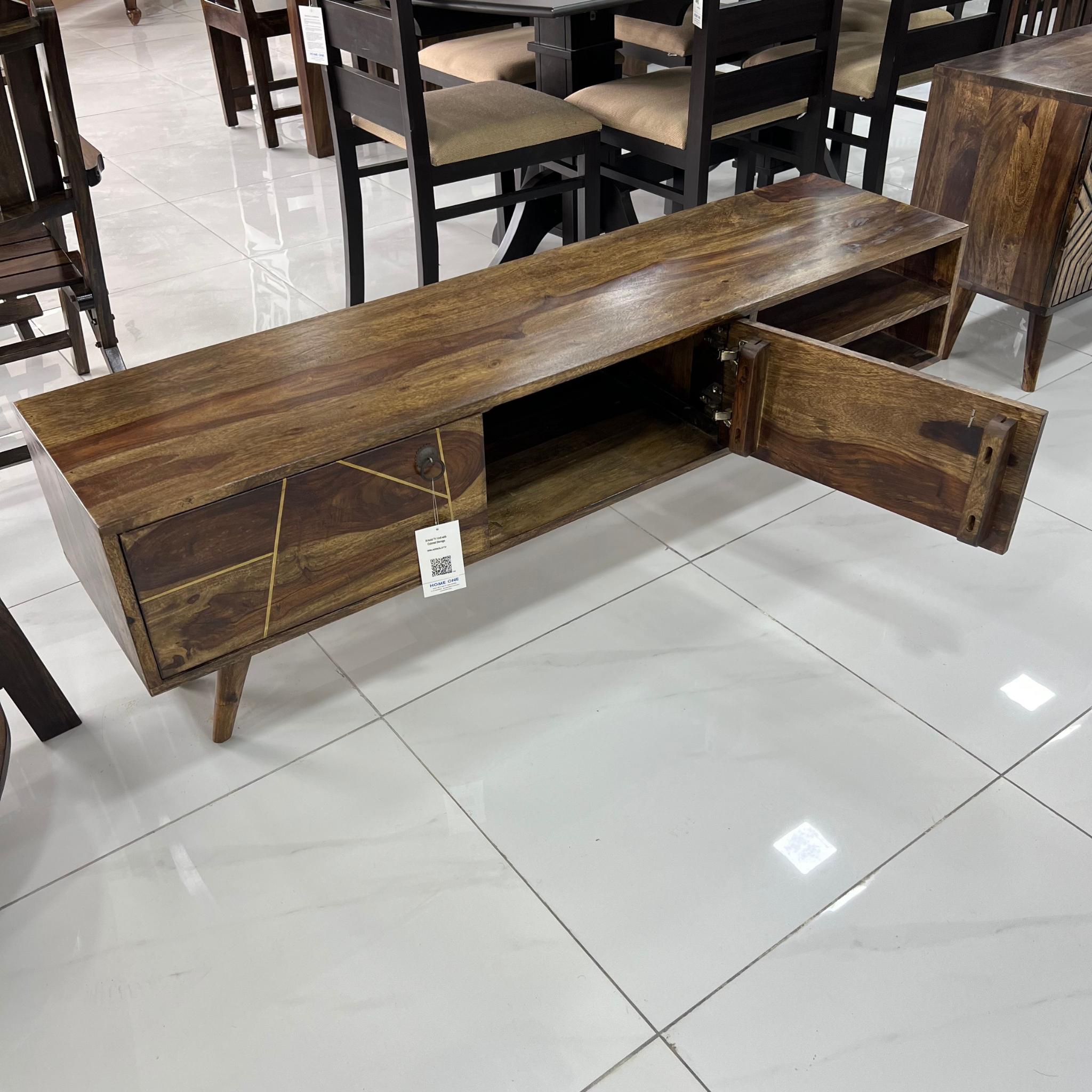 Arnold TV Unit with 2 Cabinet Storage