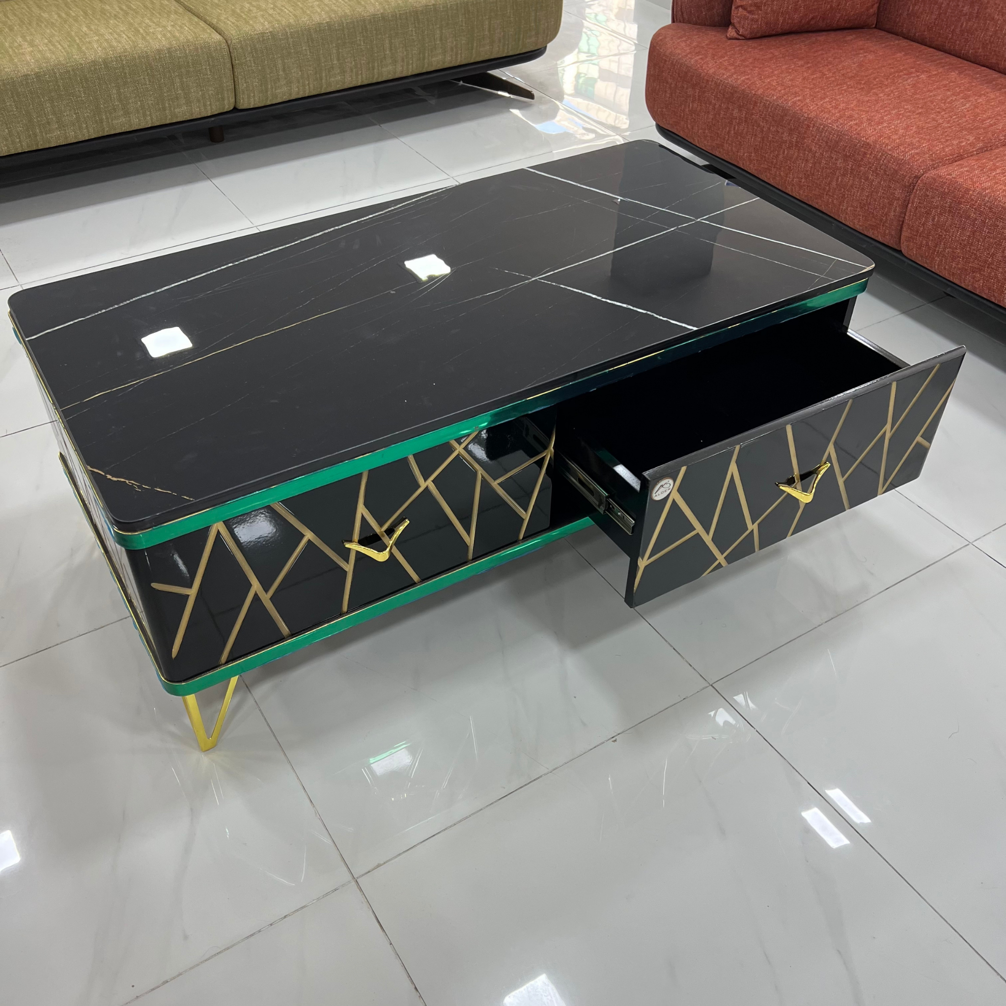 Iwaki Marble Top Center Table