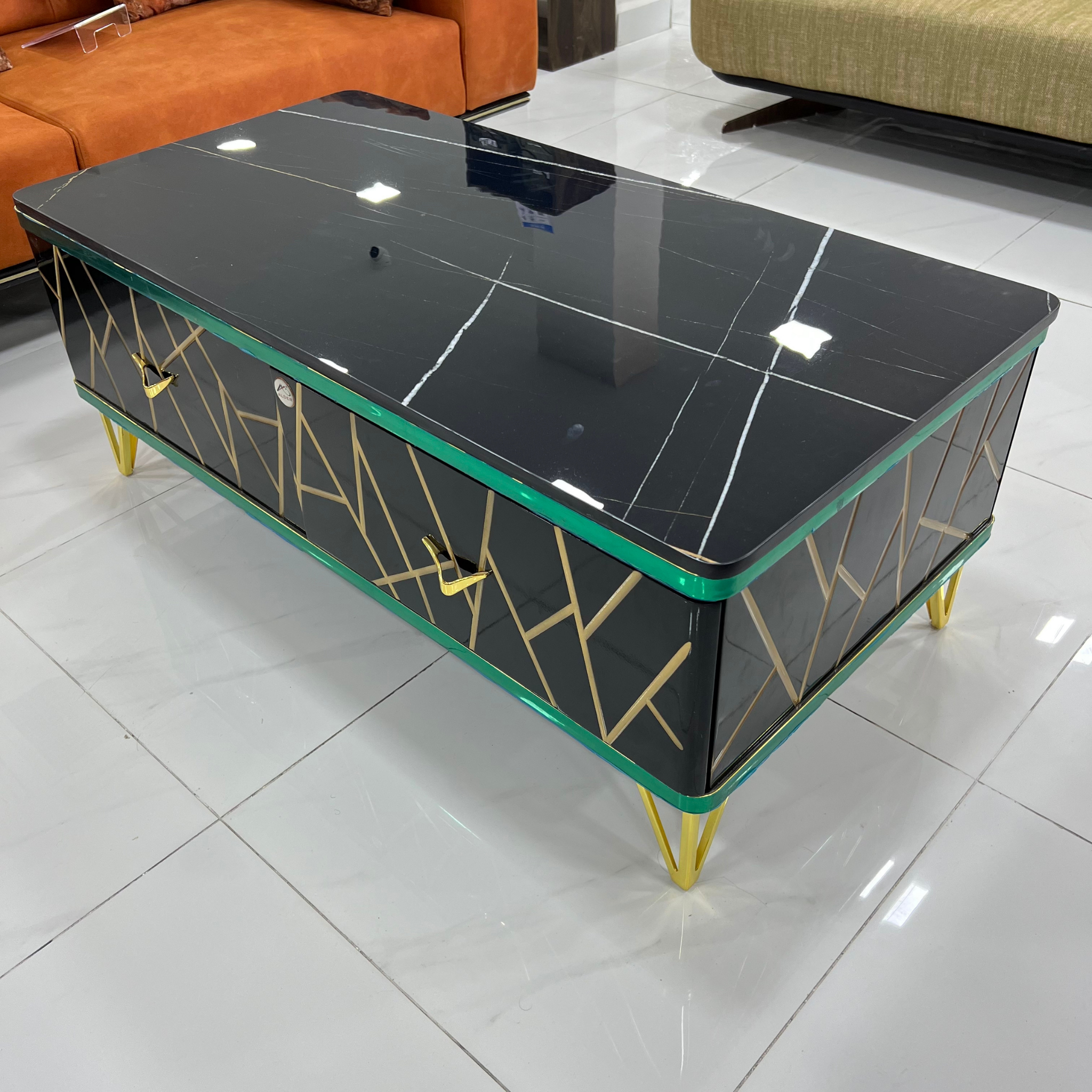 Iwaki Marble Top Center Table