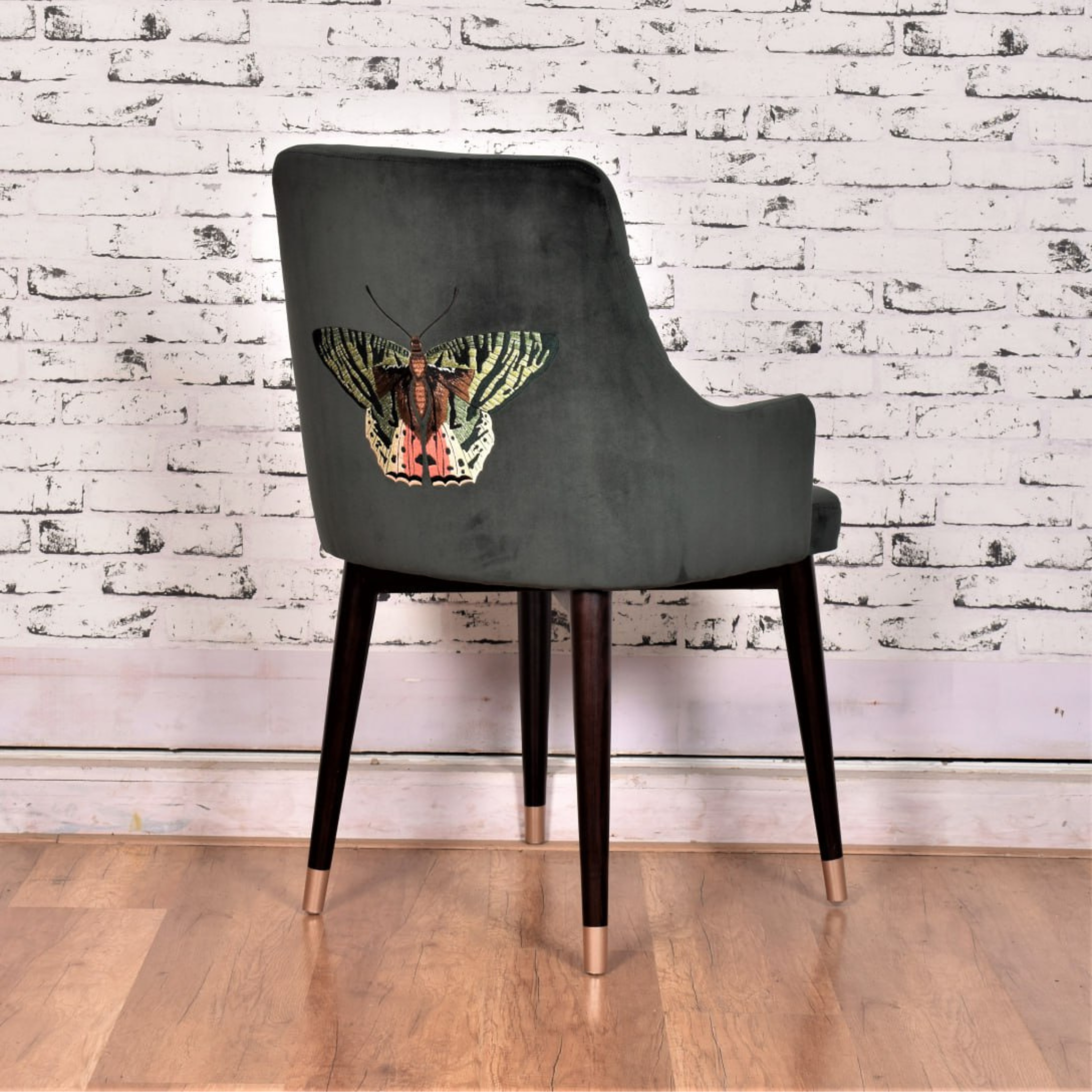 Scarlet Emeralad Dining Chair