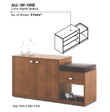 All-in-One Shoe Rack