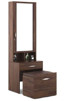 Amber Dresser with Stool