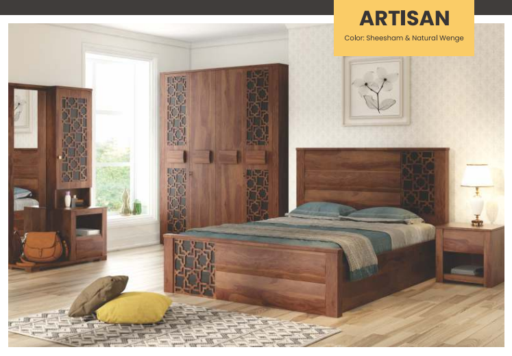 Artisan Bed with Full Lifton