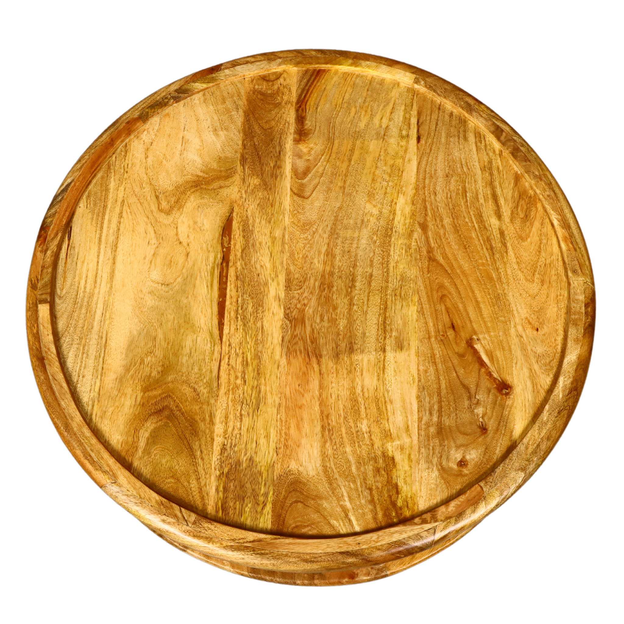 Armani Round Sheesham Wood Coffee Table