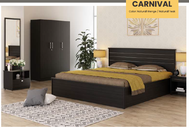 Carnival 3/4th Lifton Bed