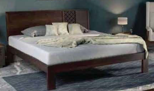 Criss Cross Wood Bed