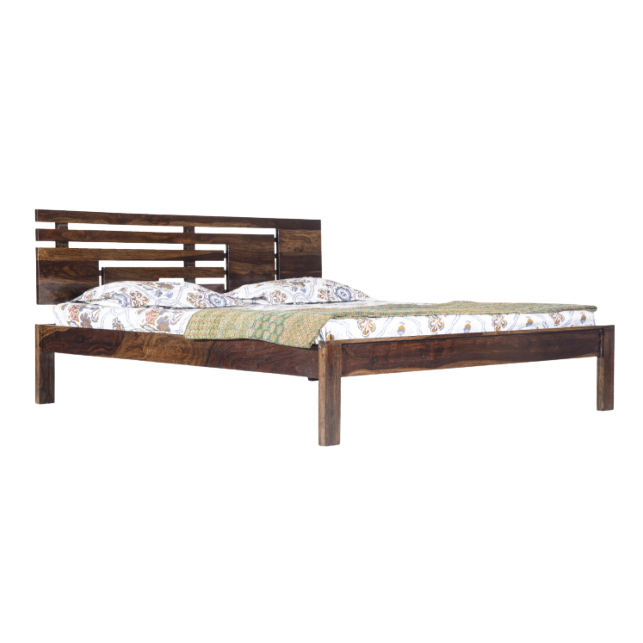 F Model Sheesham Wood Bed