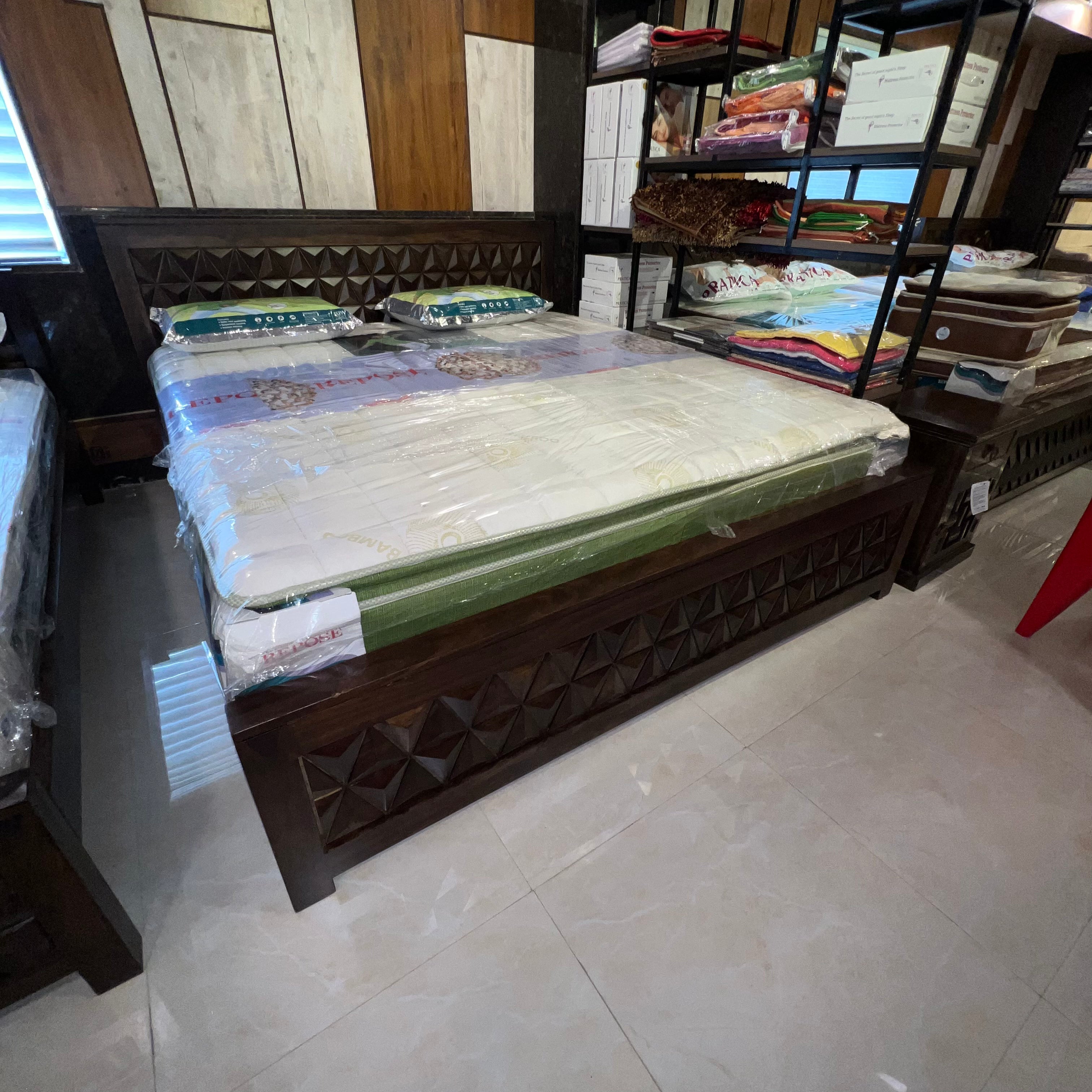 Emerald Star Sheesham Wood Bed