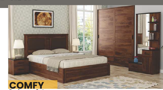 Woodland Comfy Queen Bed