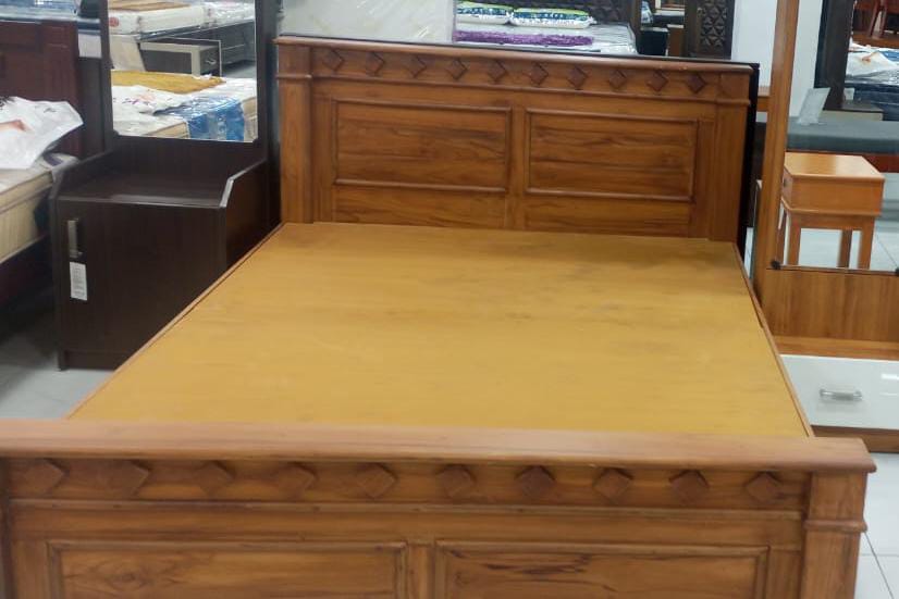 Teak Wood Cot 75*60-New Model