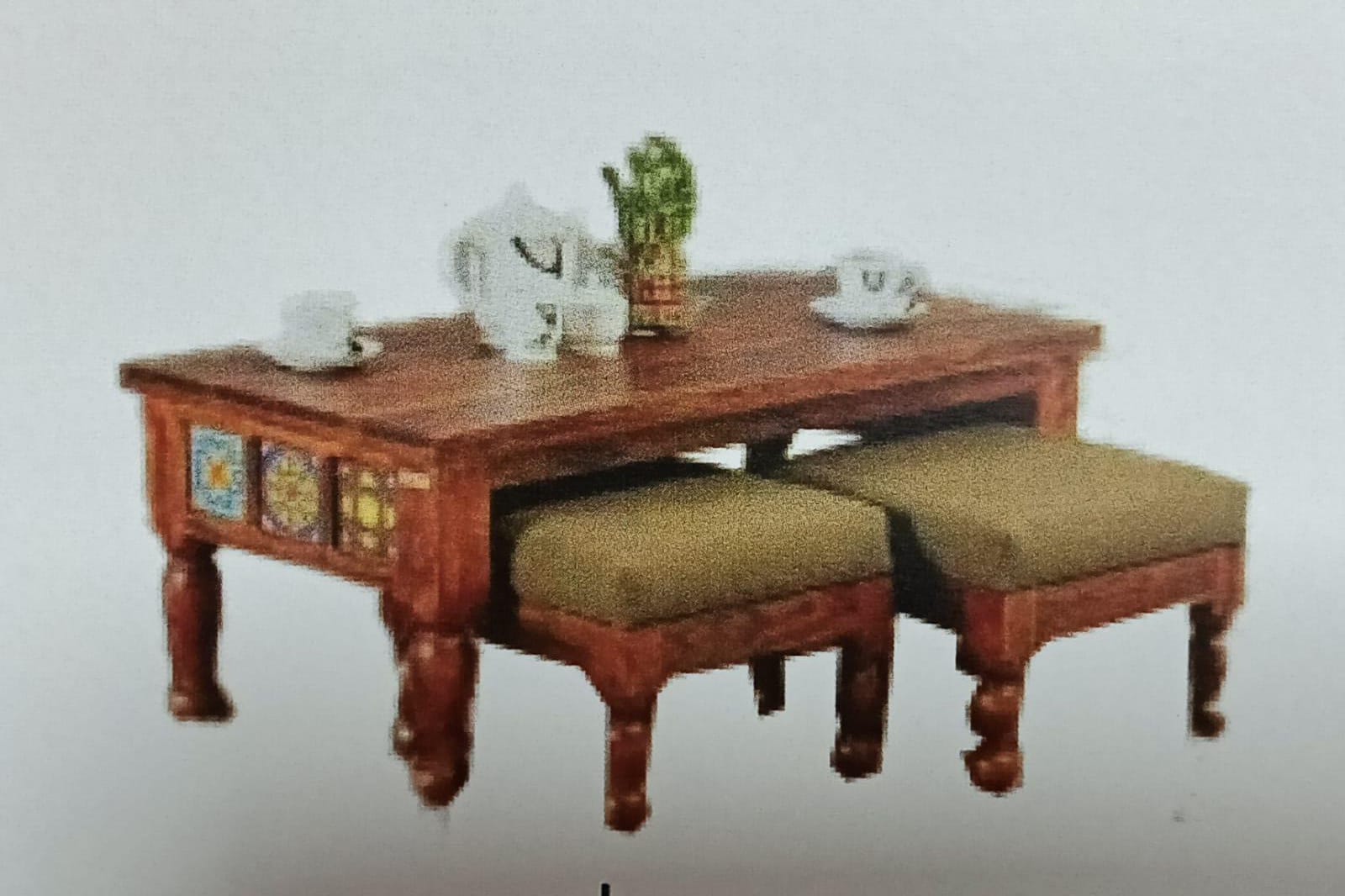 Tile CT with 2 Stool