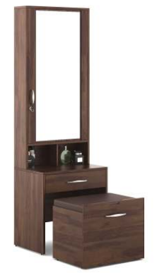 Amber Dresser with Stool