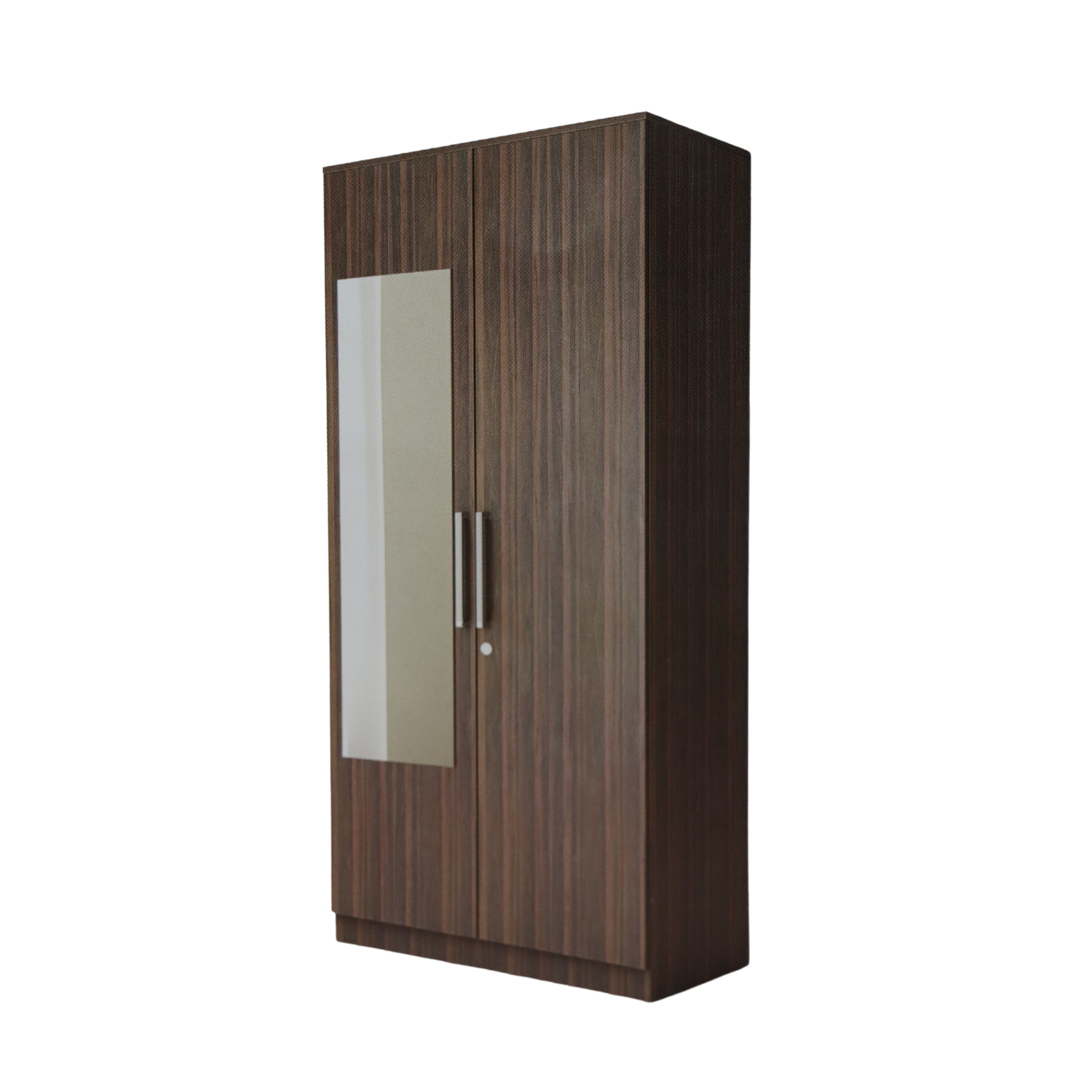 Two Door Wardrobe with Inner Door and one Drawer