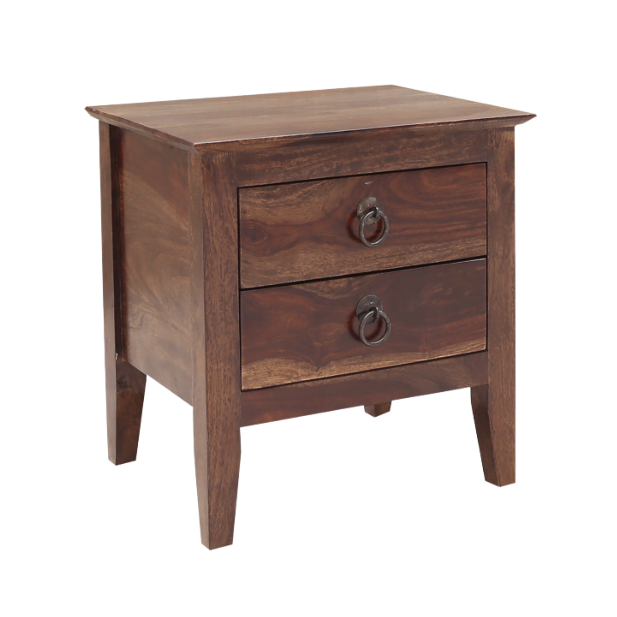 Illinois Bedside Table with 2 Drawer
