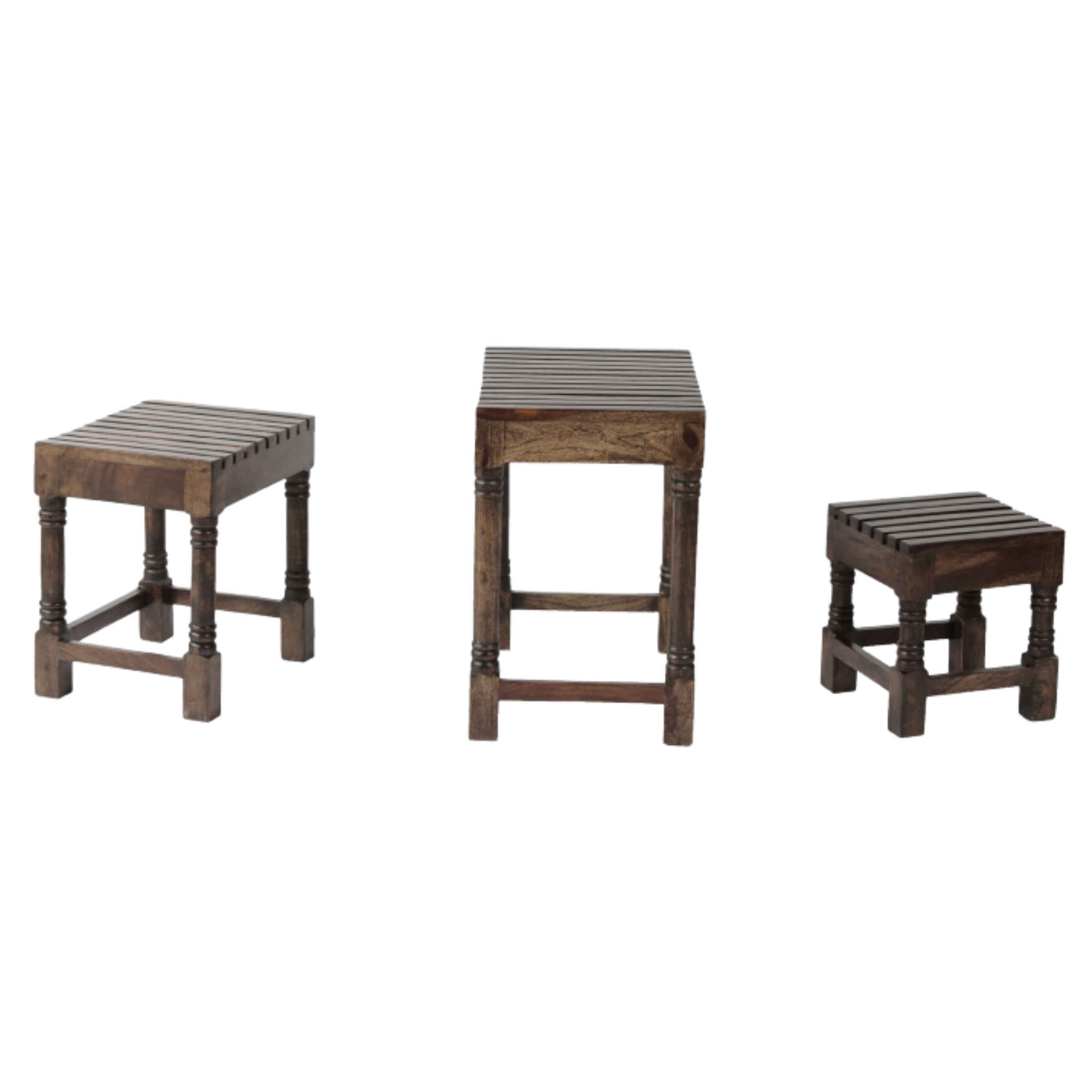 Inverness Nested Stool set