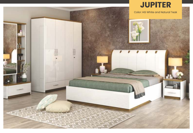 Jupiter Bed 3/4th Lifton Storage
