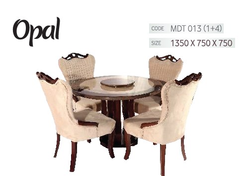 Opal Marble Dining Table(Round)