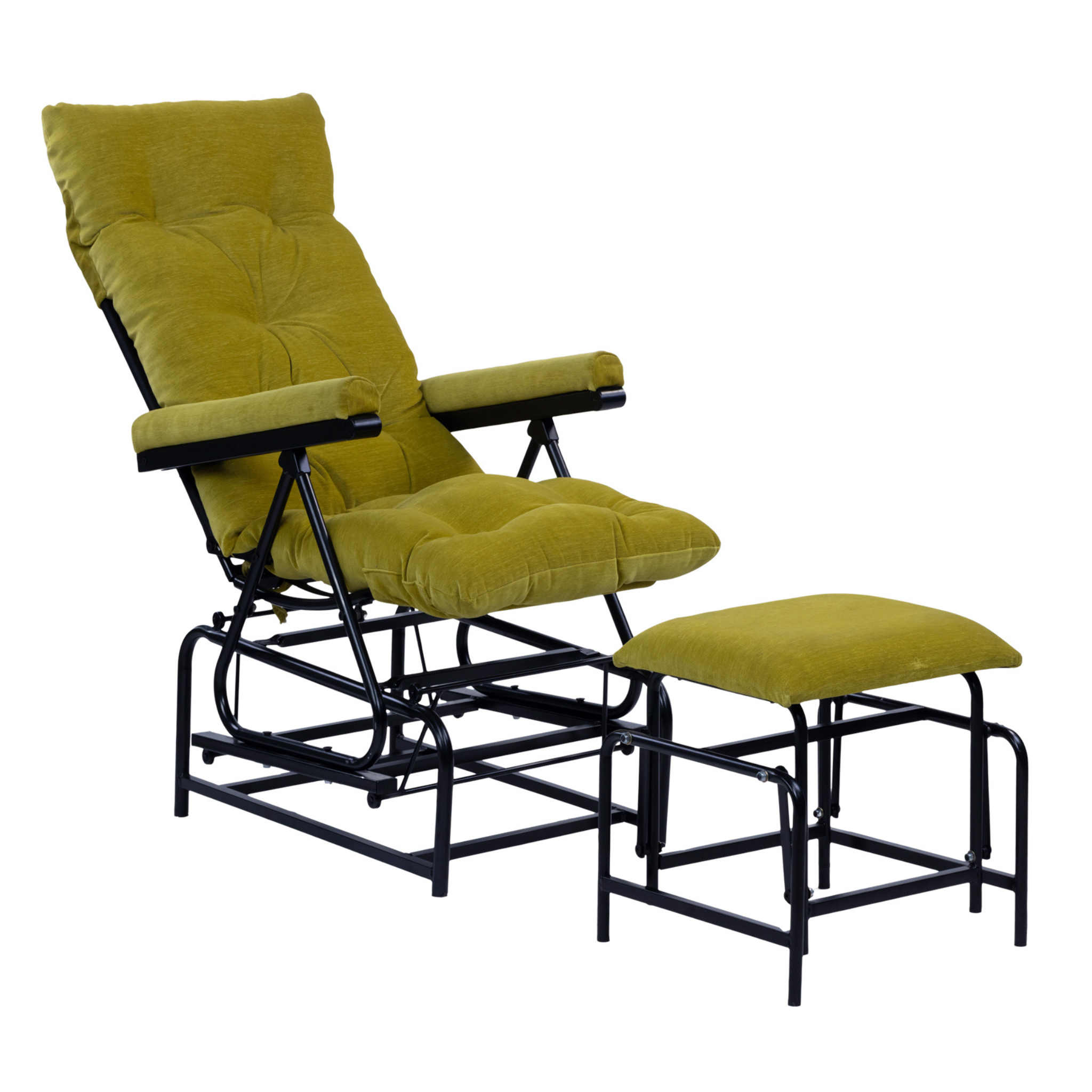 Zenith Rocking Sliding Easy Chair with Foot Rest