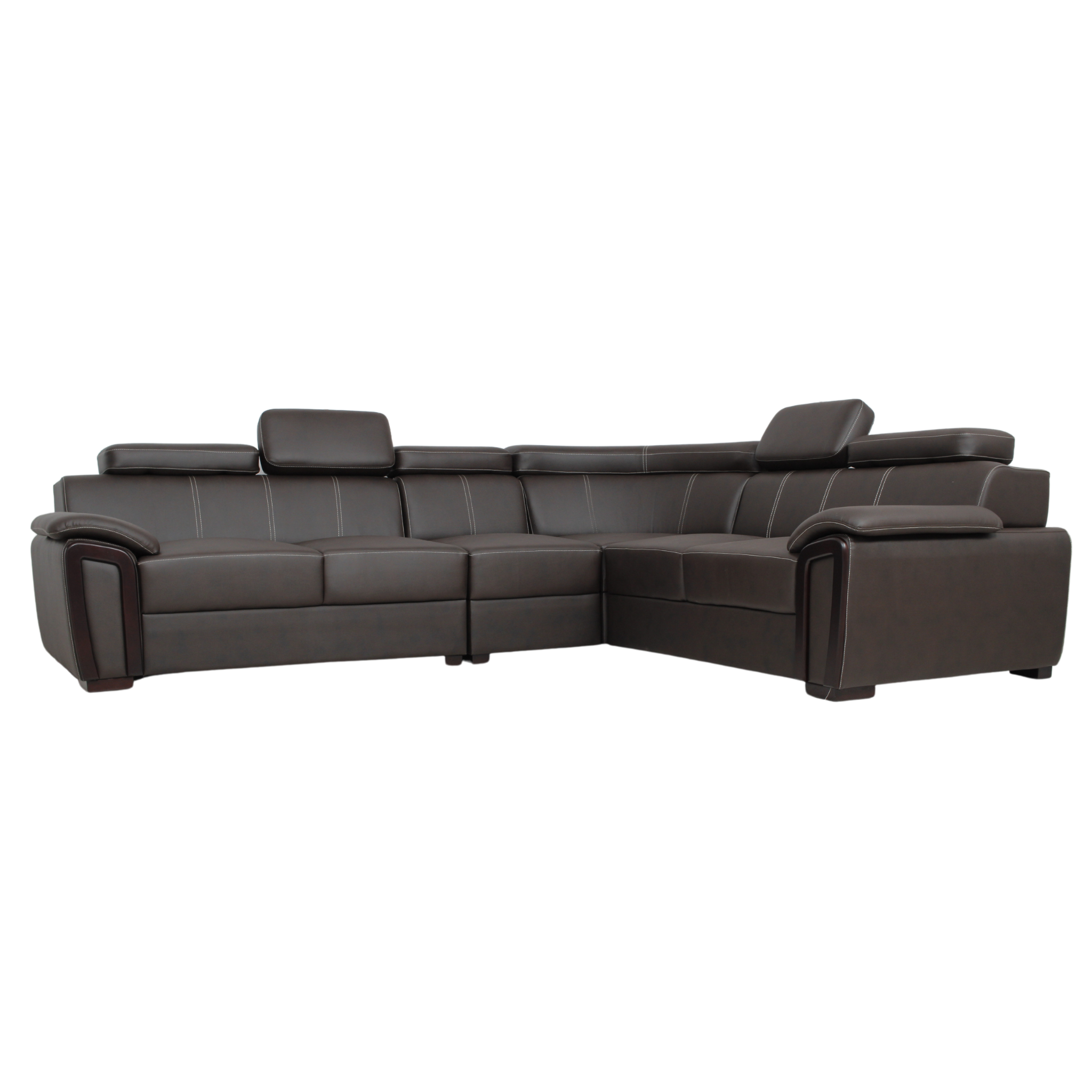 Headrest L Shaped Corner Sofa