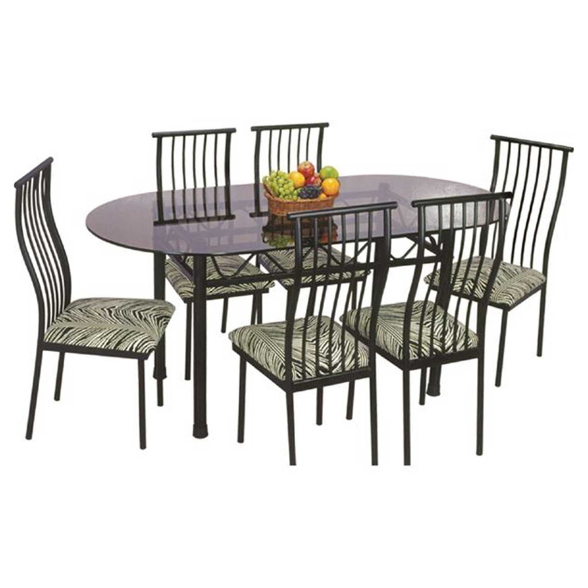 Galaxy Metal Frame Dining Table ( Without Glass )