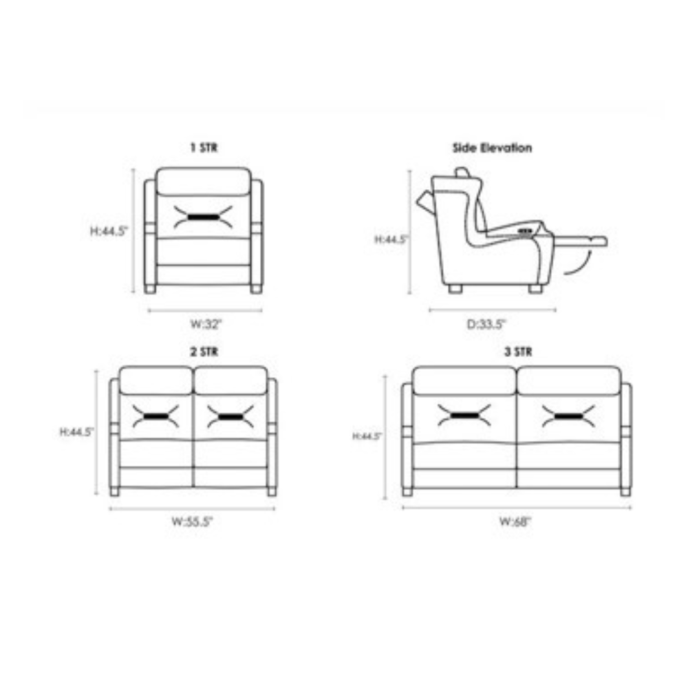 Athen Motorised Recliner