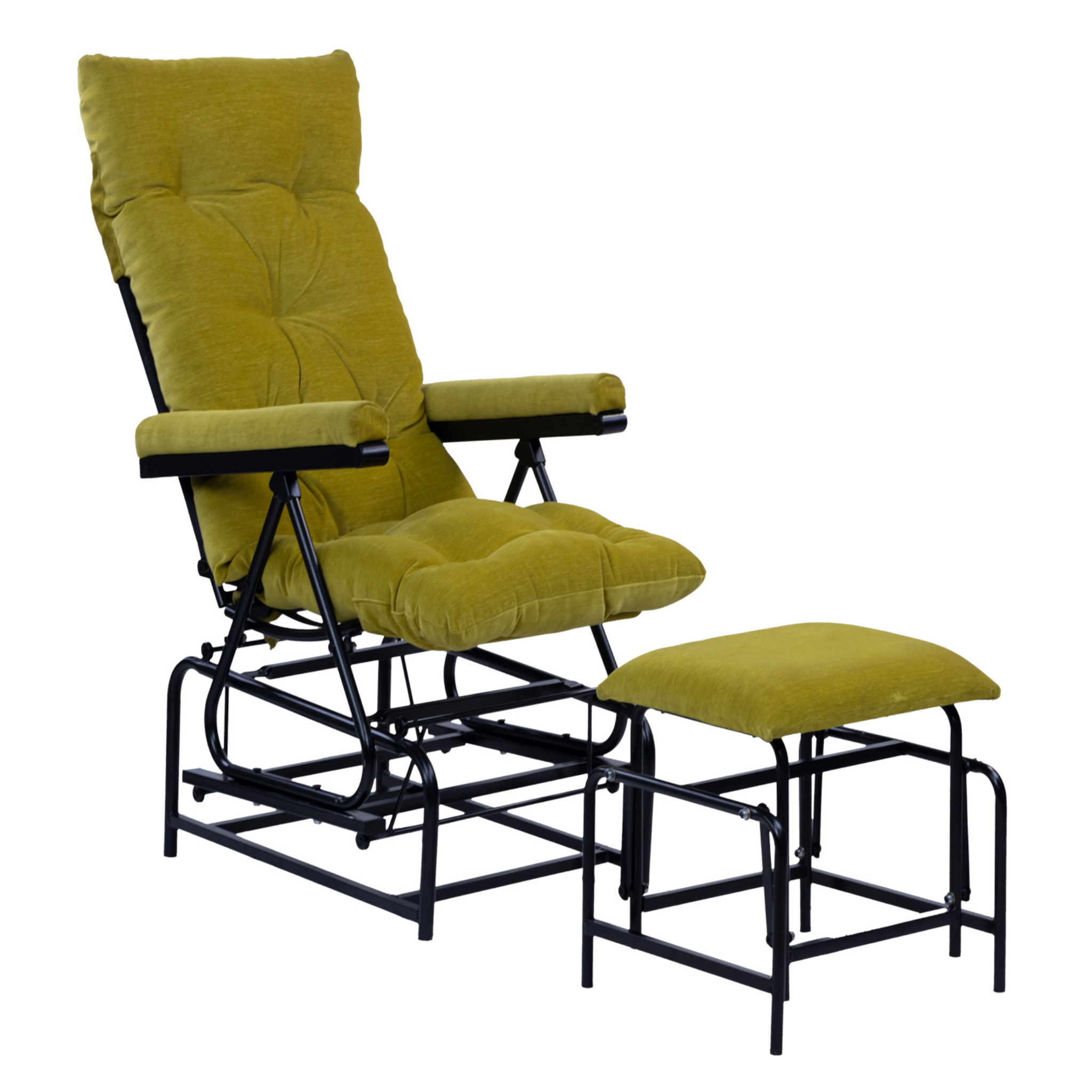 Zenith Rocking Sliding Easy Chair with Foot Rest