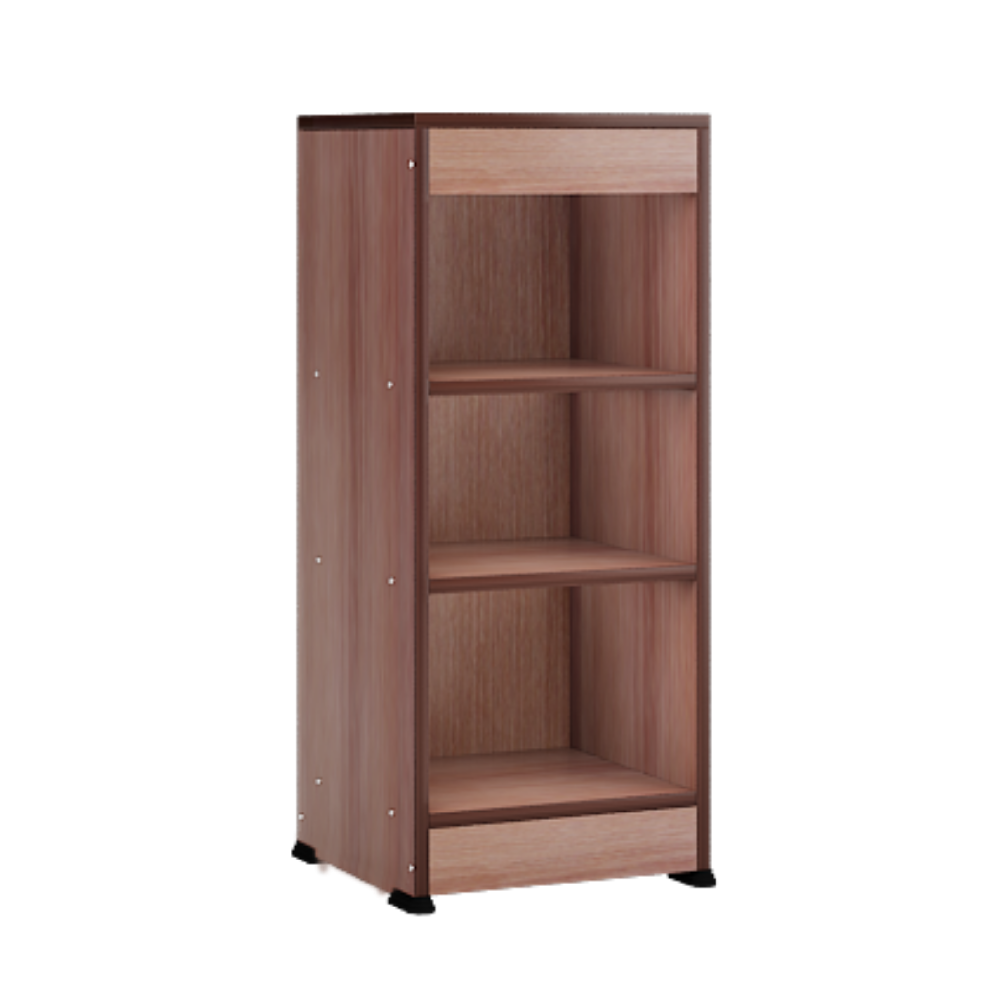 Open Shelf with Two Tier Storage