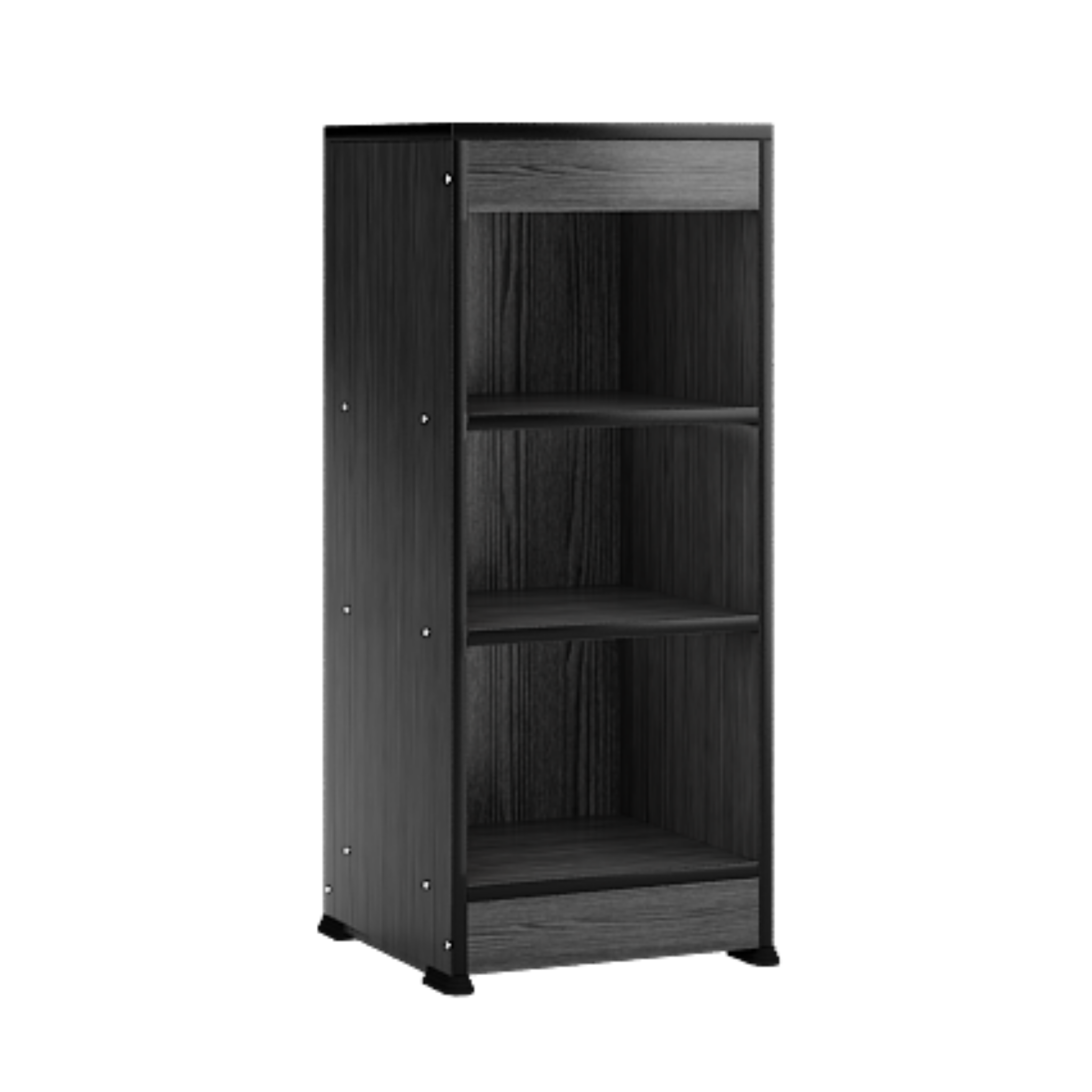 Open Shelf with Two Tier Storage