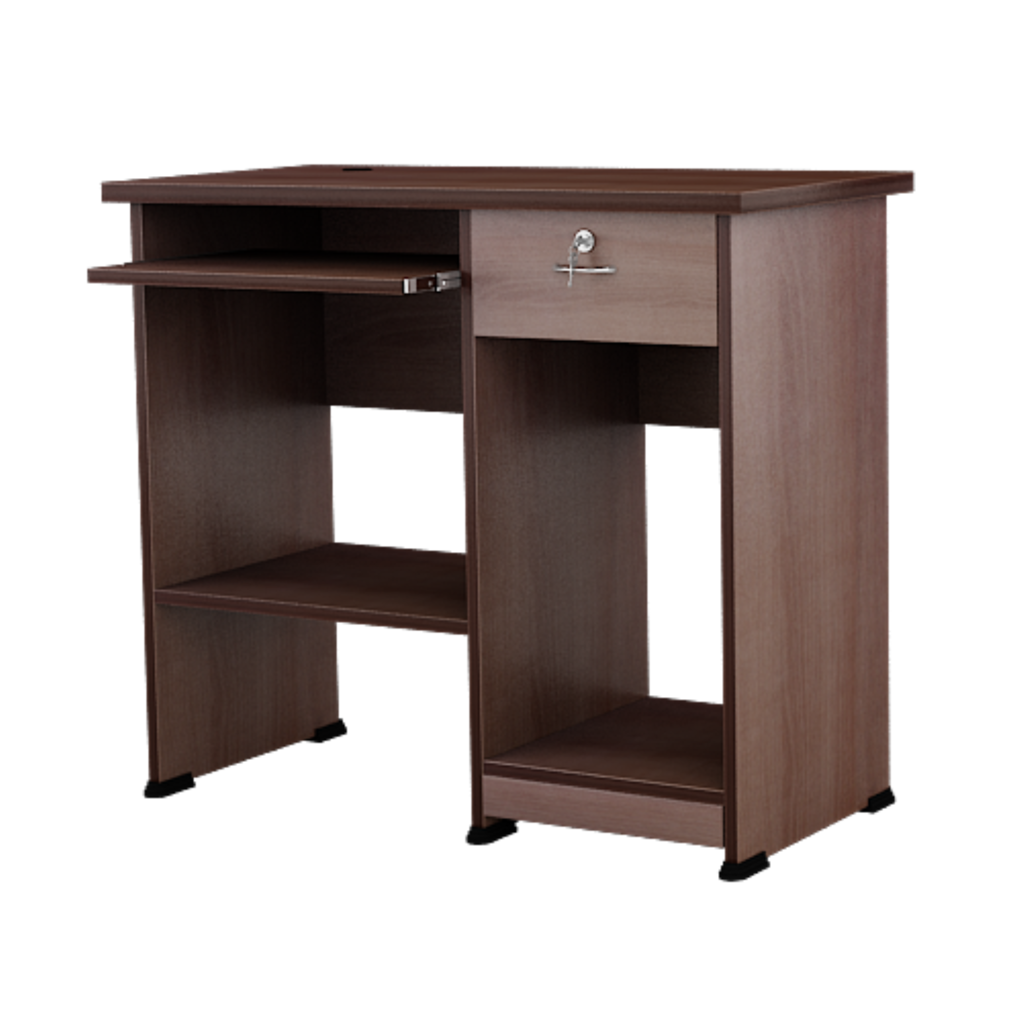 Stylish and Ergonomic Computer Table with Cabinet Space For Your Home Office