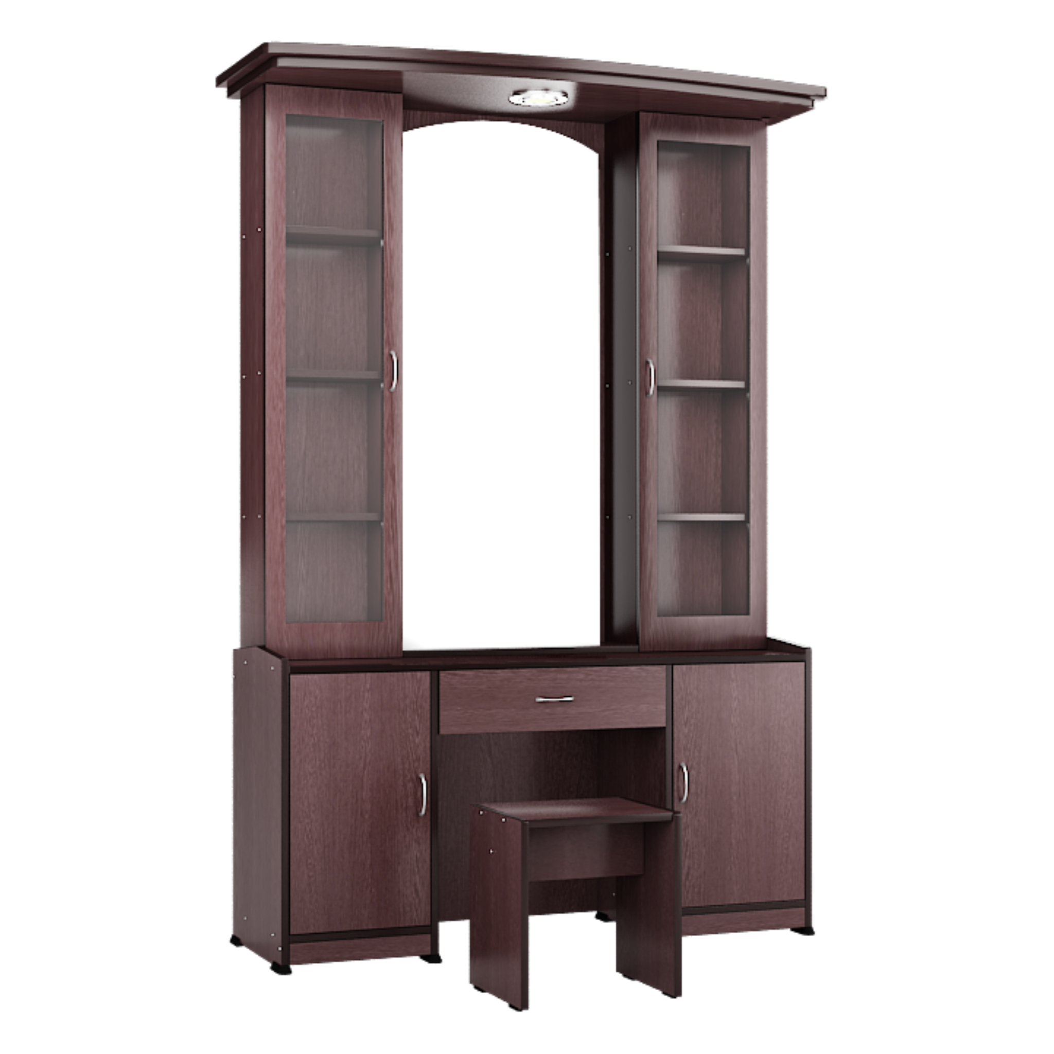 Dressing Table With Two Shelf With Two Bottom Storage