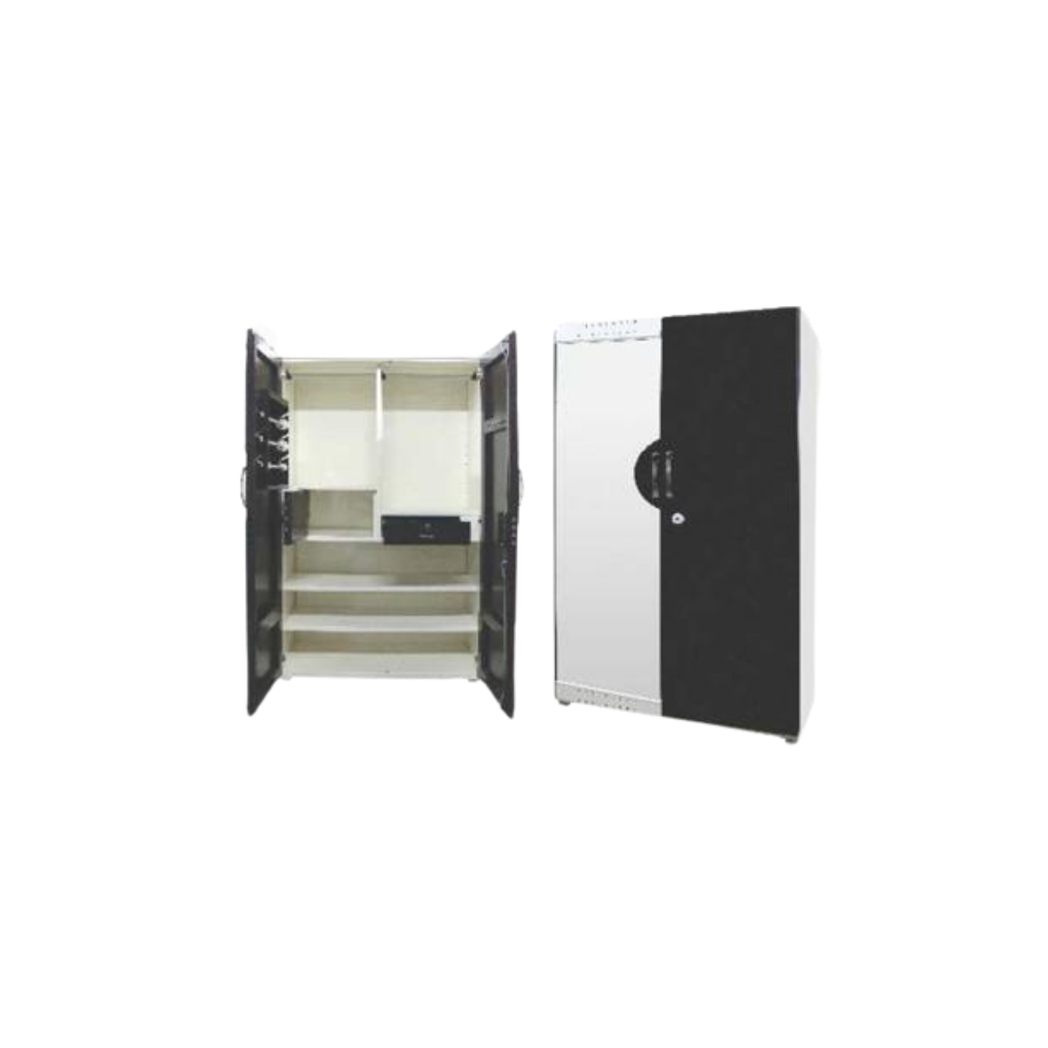 42"Deco P2 Basic Metal Two Door Wardrobe