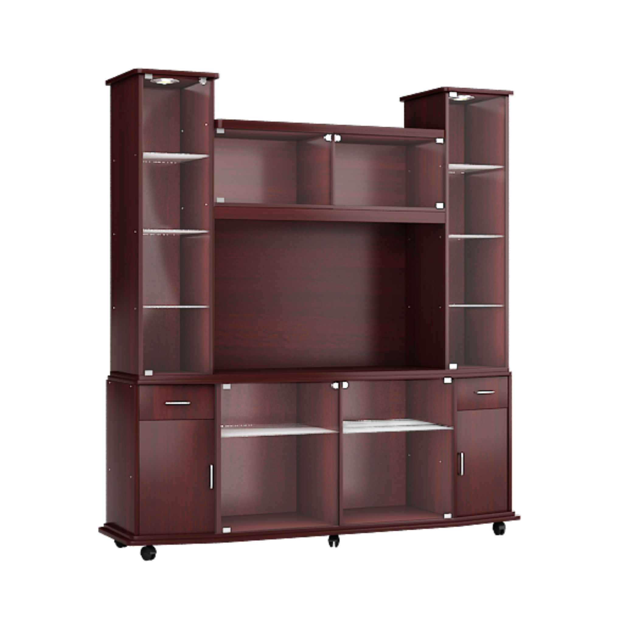 Hitech Tv Entertainment Unit with Cabinet Storage