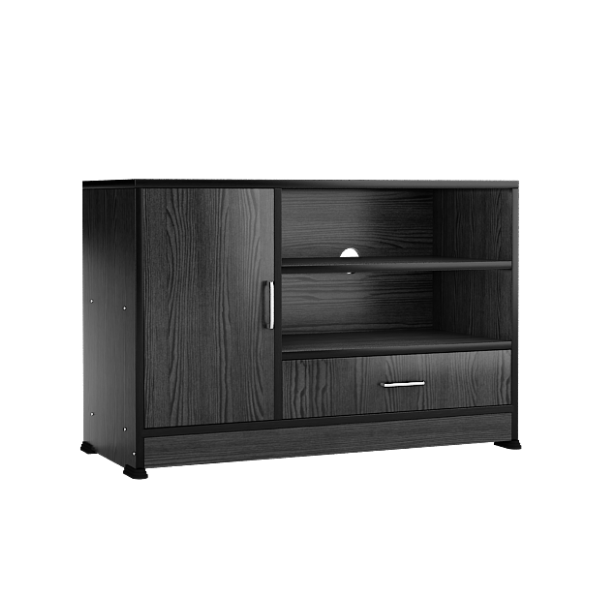 TV Unit with Shelf Storage