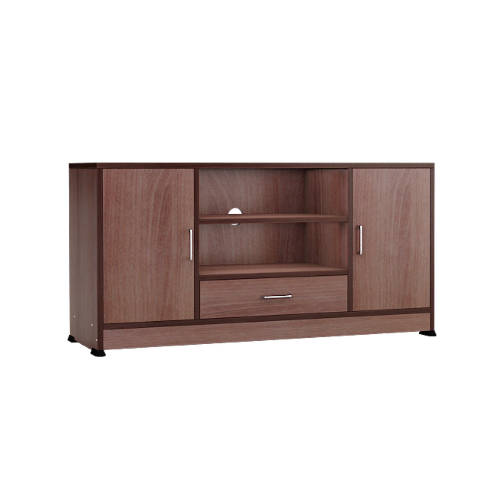 Free standing TV Unit with Cabinet Storage