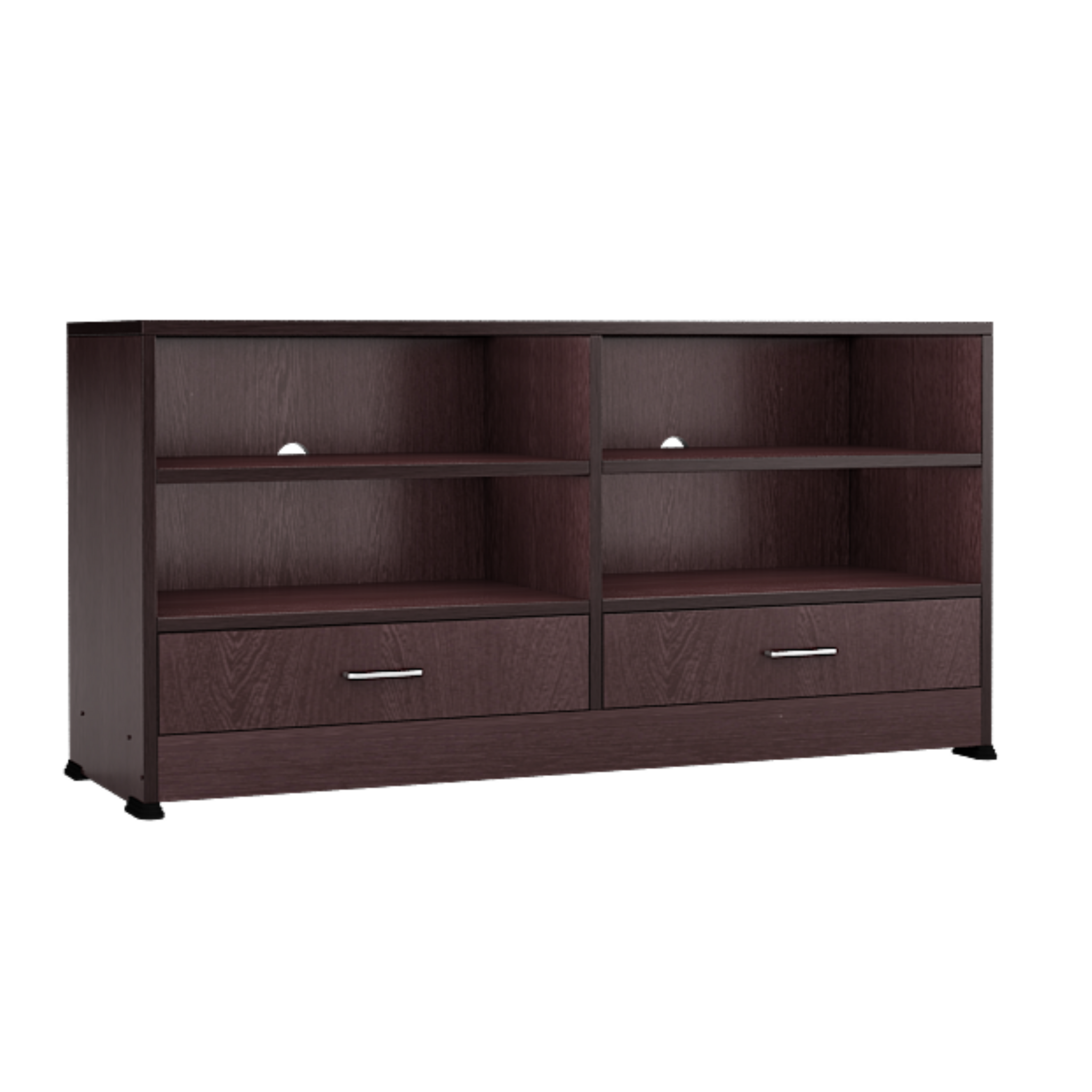 Free standing TV Unit with Shelf and Cabin Storage