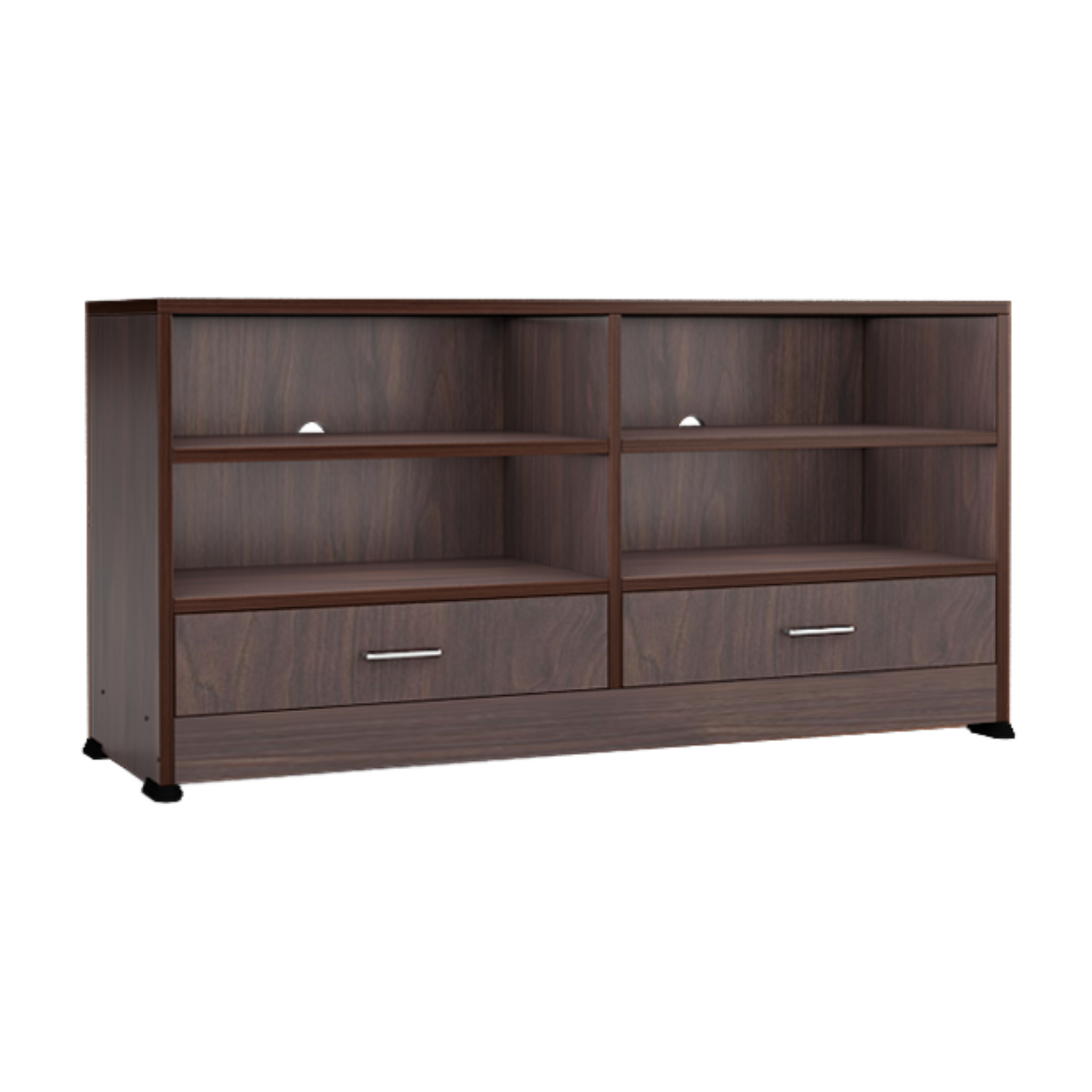 Free standing TV Unit with Shelf and Cabin Storage