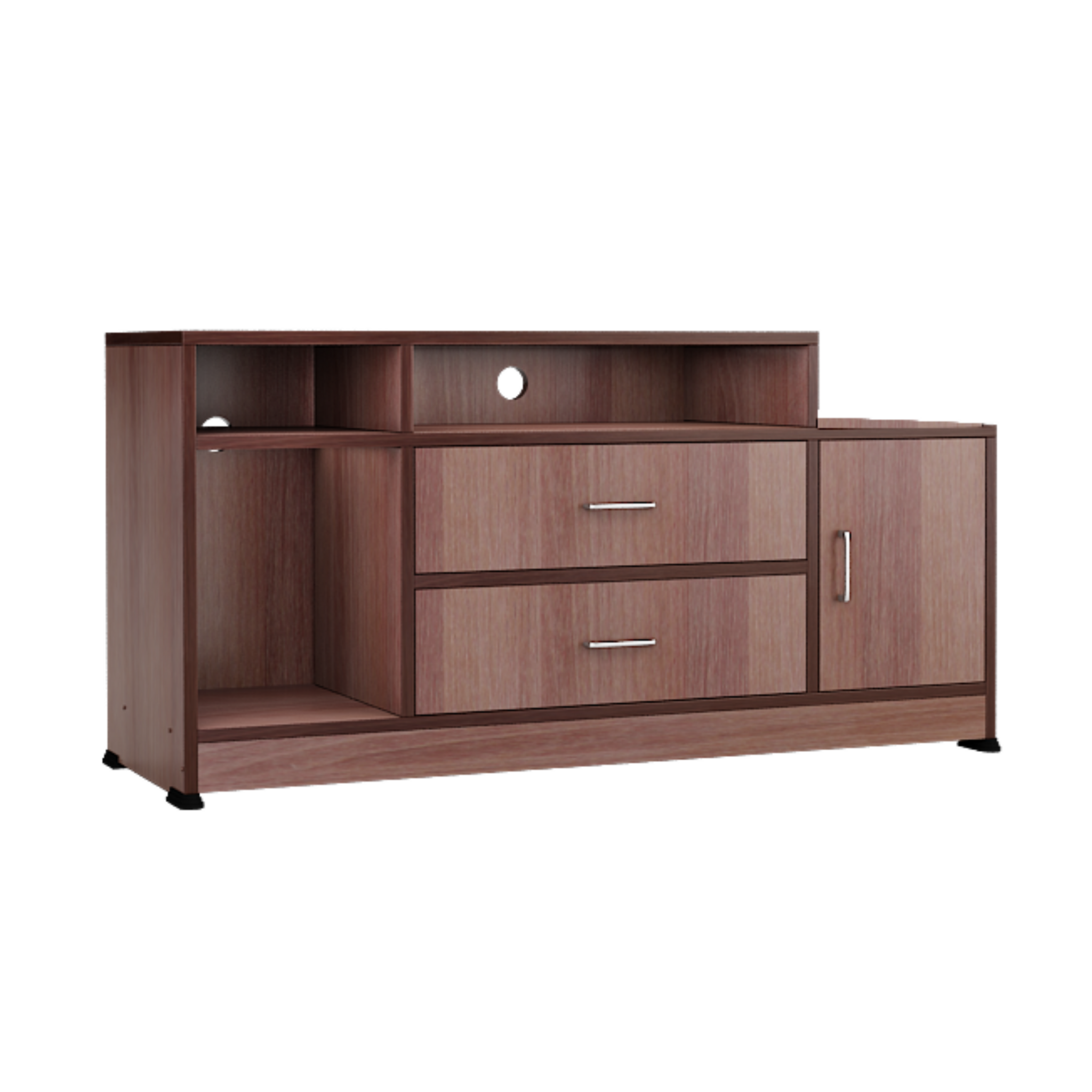 Free standing TV Unit with Pull Out Drawer