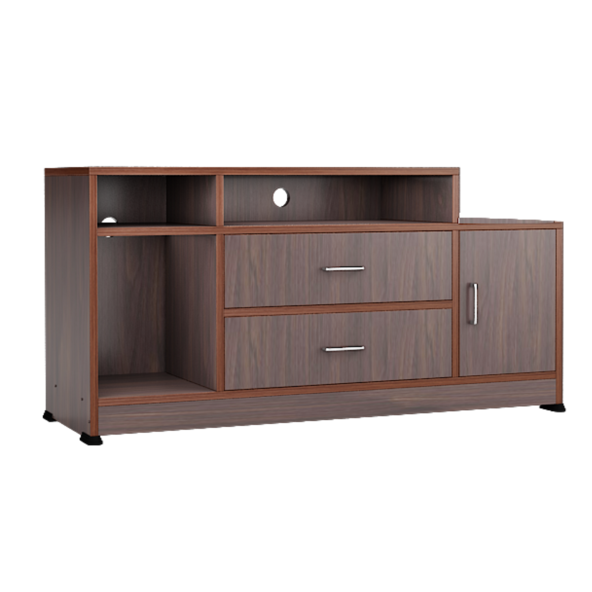 Free standing TV Unit with Pull Out Drawer