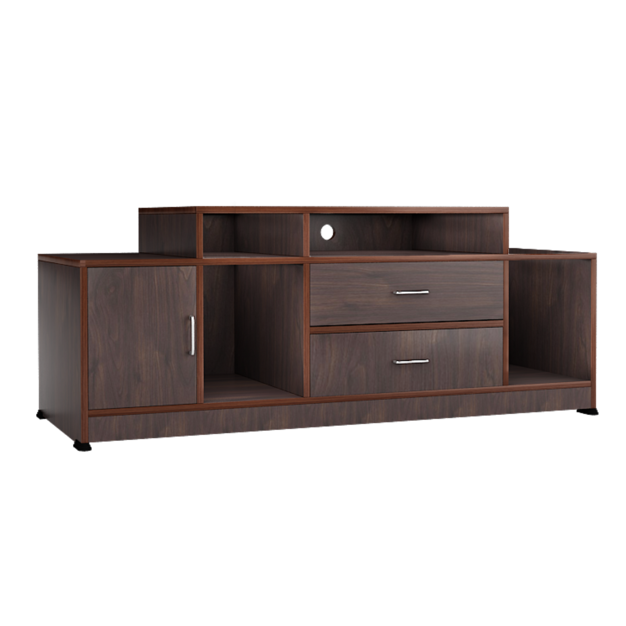Large Tv Unit with Two Pull Out Drawers