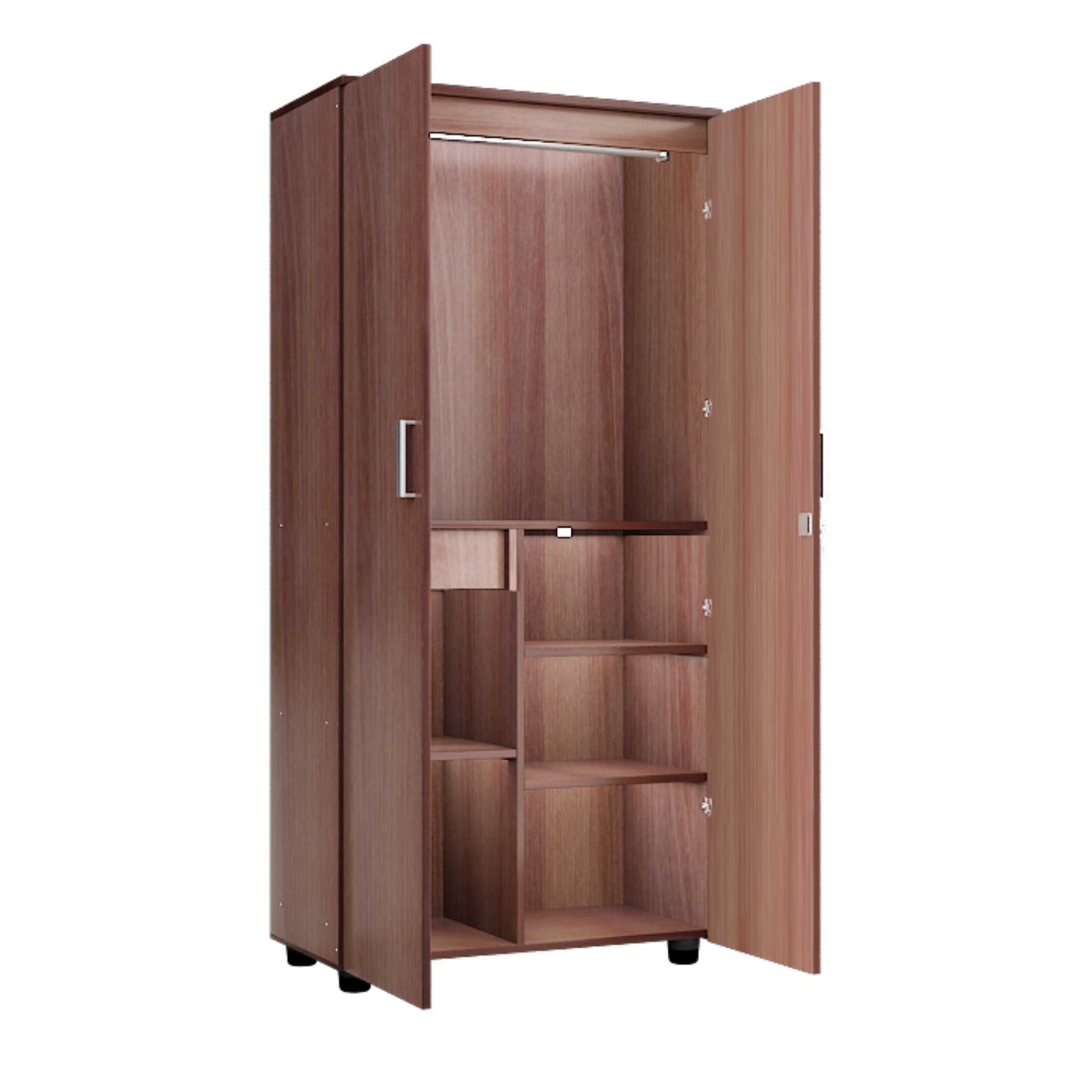 Super and Luxury Two Door Wardrobe with Hanger