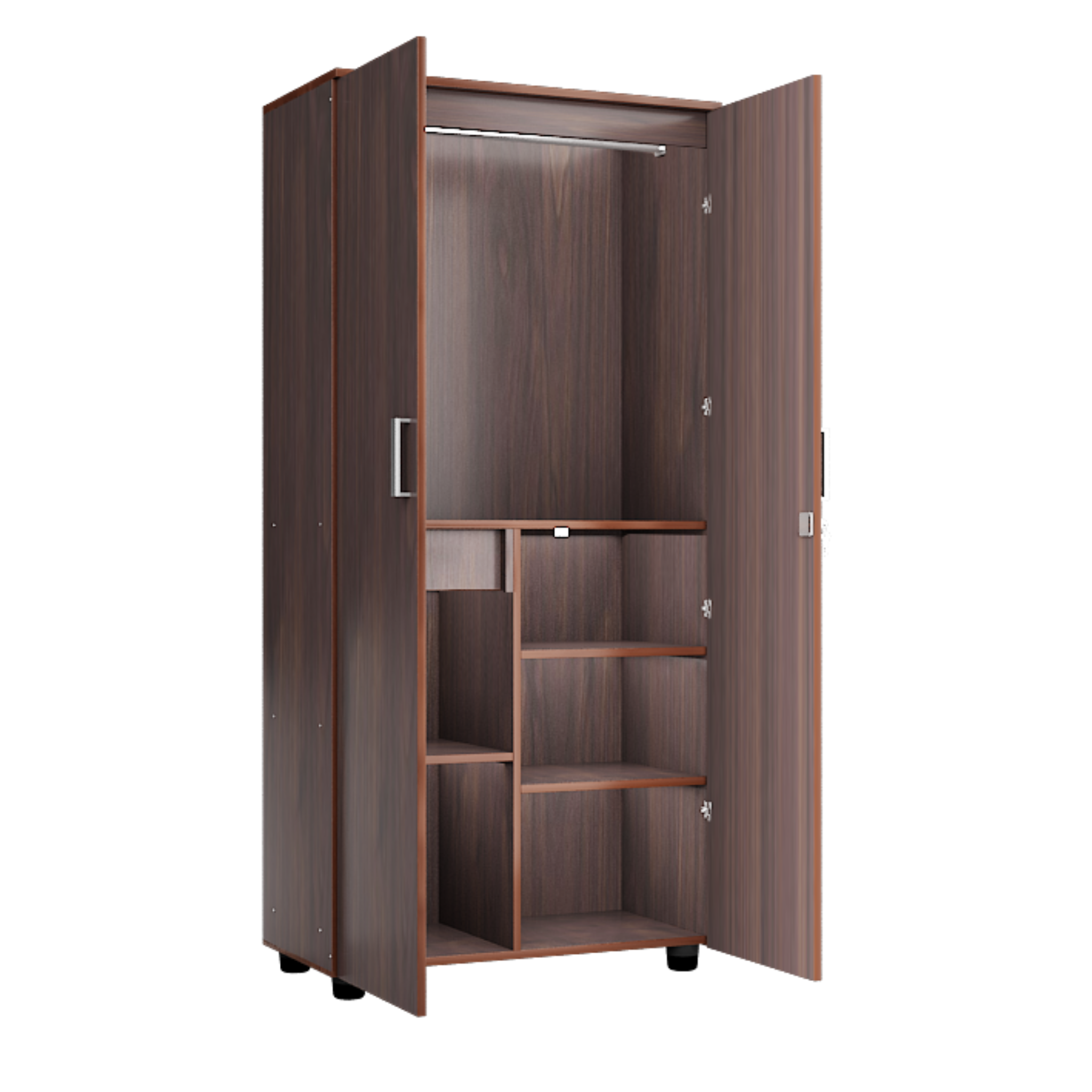 Super and Luxury Two Door Wardrobe with Hanger