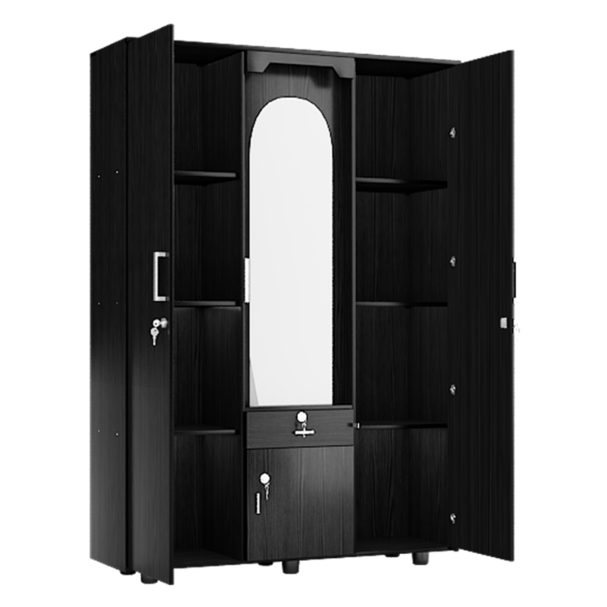 Super and Luxury Two Door Wardrobe with Dresser